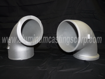 large hollow aluminum tube castings