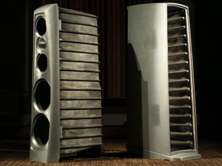 air set sand cast aluminum speaker enclosures